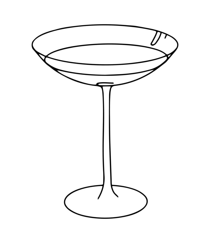 Wedding champagne glasses icon outline vector. Event service. vector