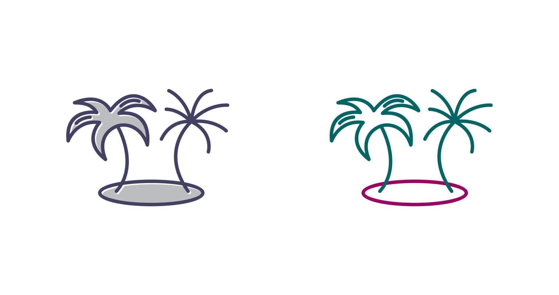 Island Vector Icon