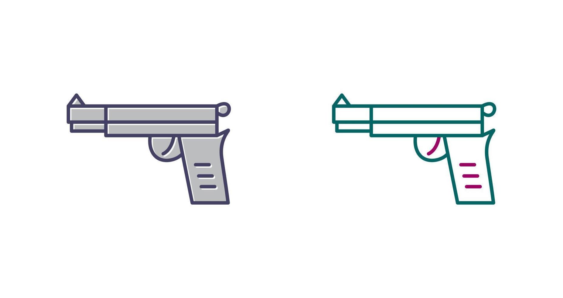 Pistol Vector Icon