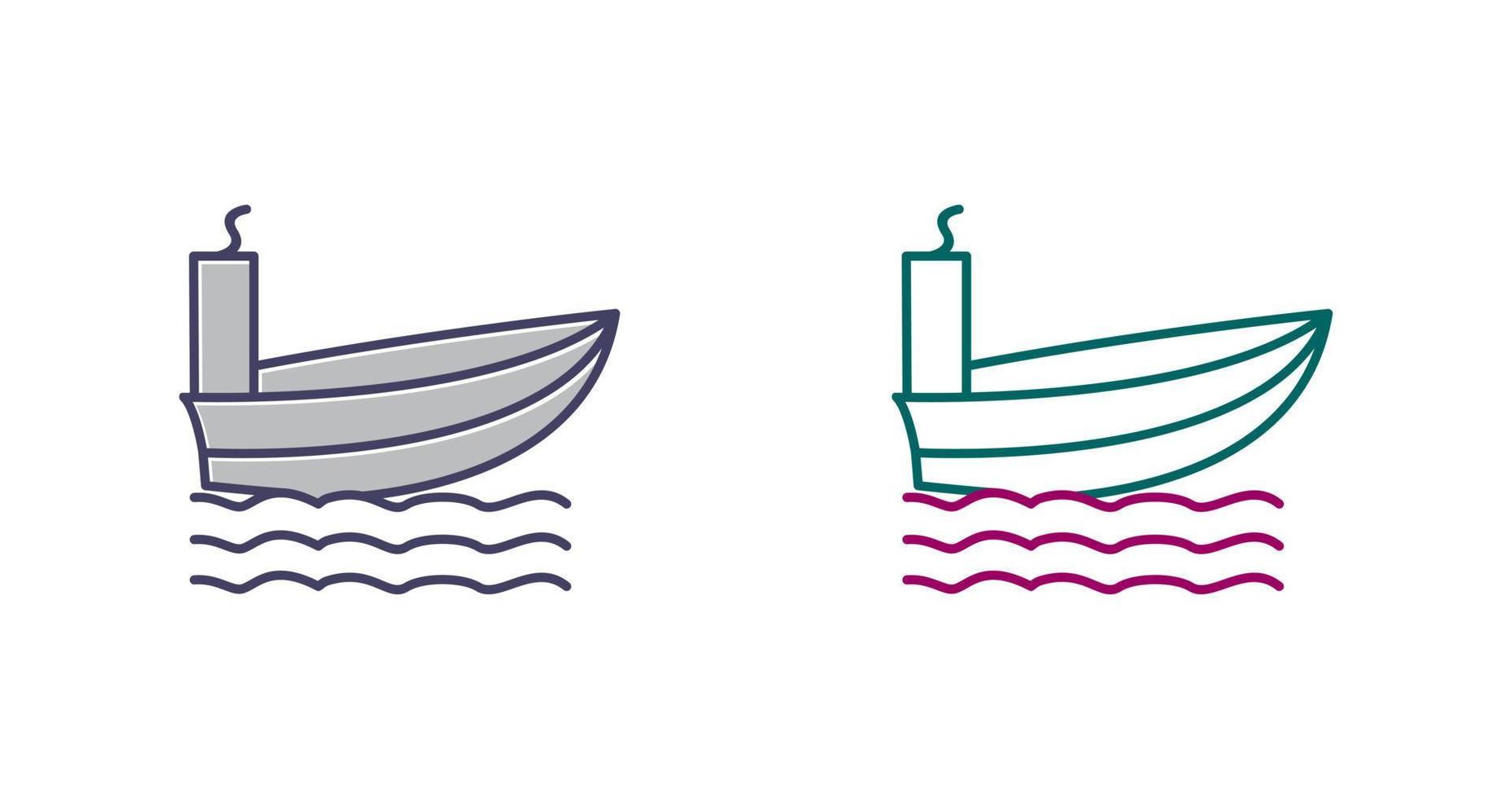 Steamship Vector Icon