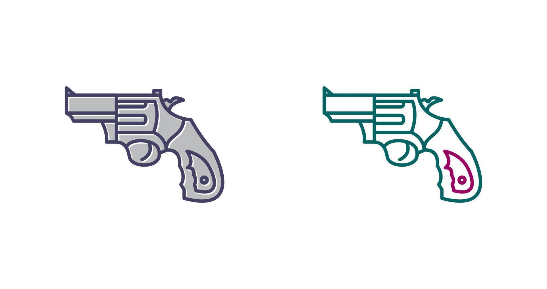 Revolver Vector Icon