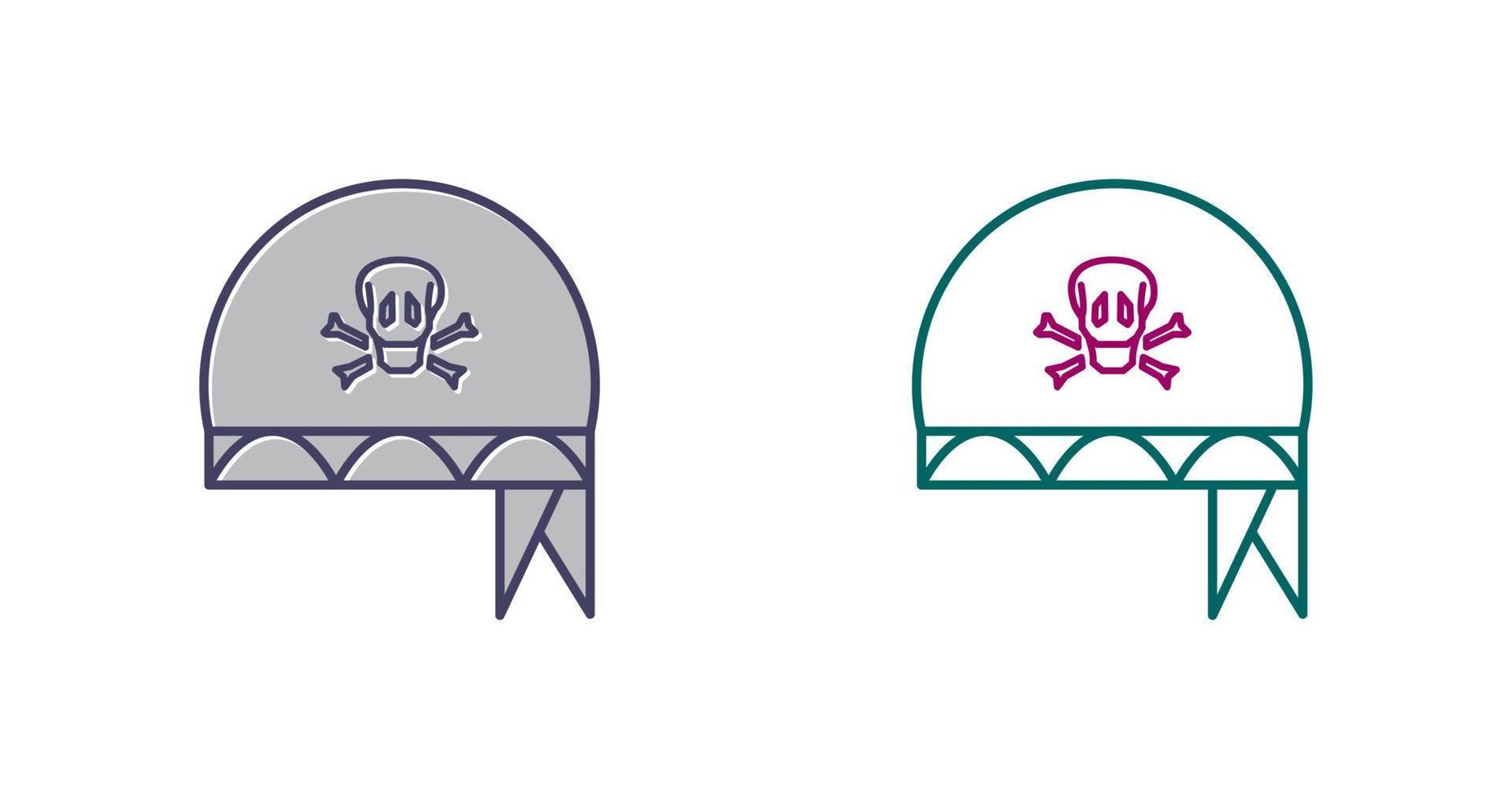 Pirate Bandana Vector Icon