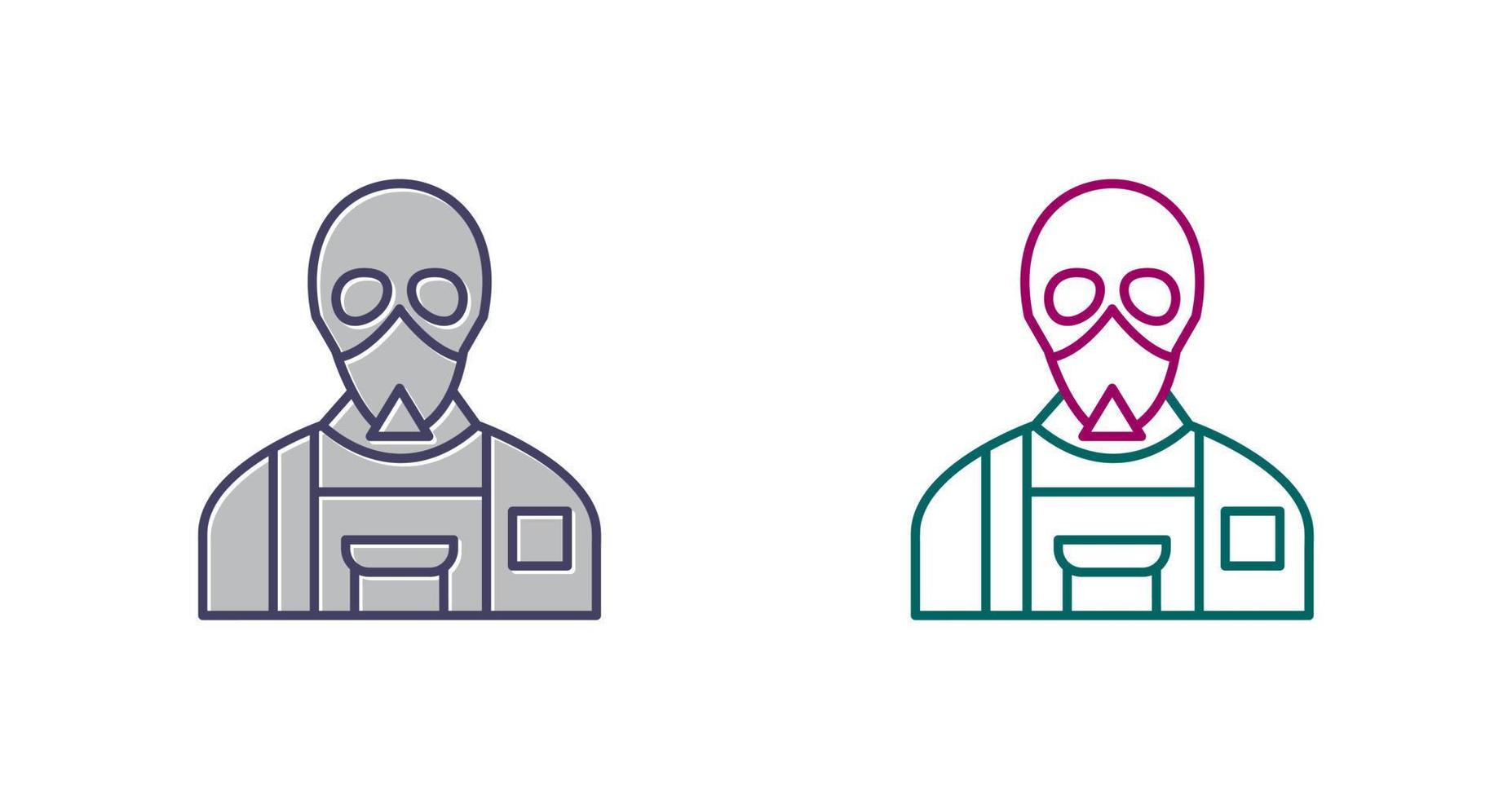 Gas Mask Vector Icon