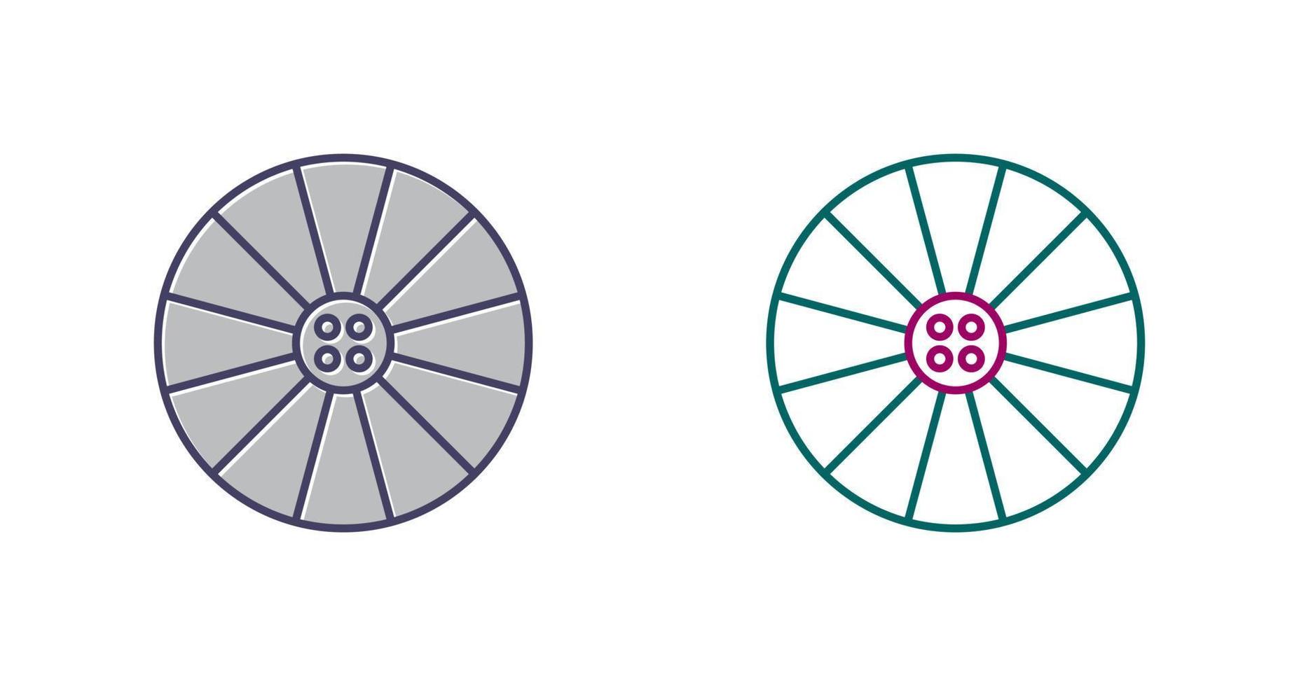 Wheel Vector Icon