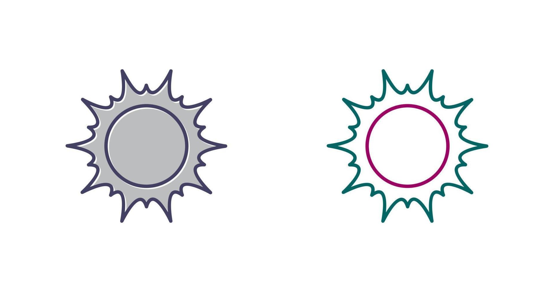 Sun Vector Icon