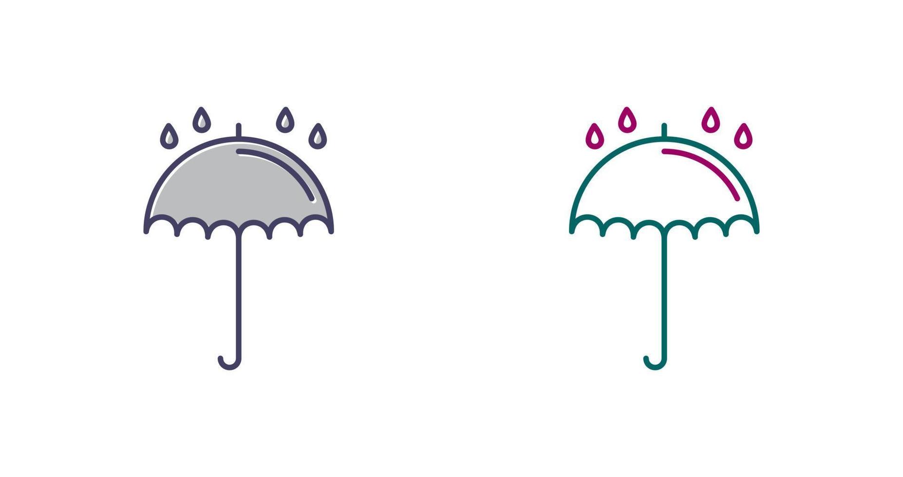 Umbrella Vector Icon