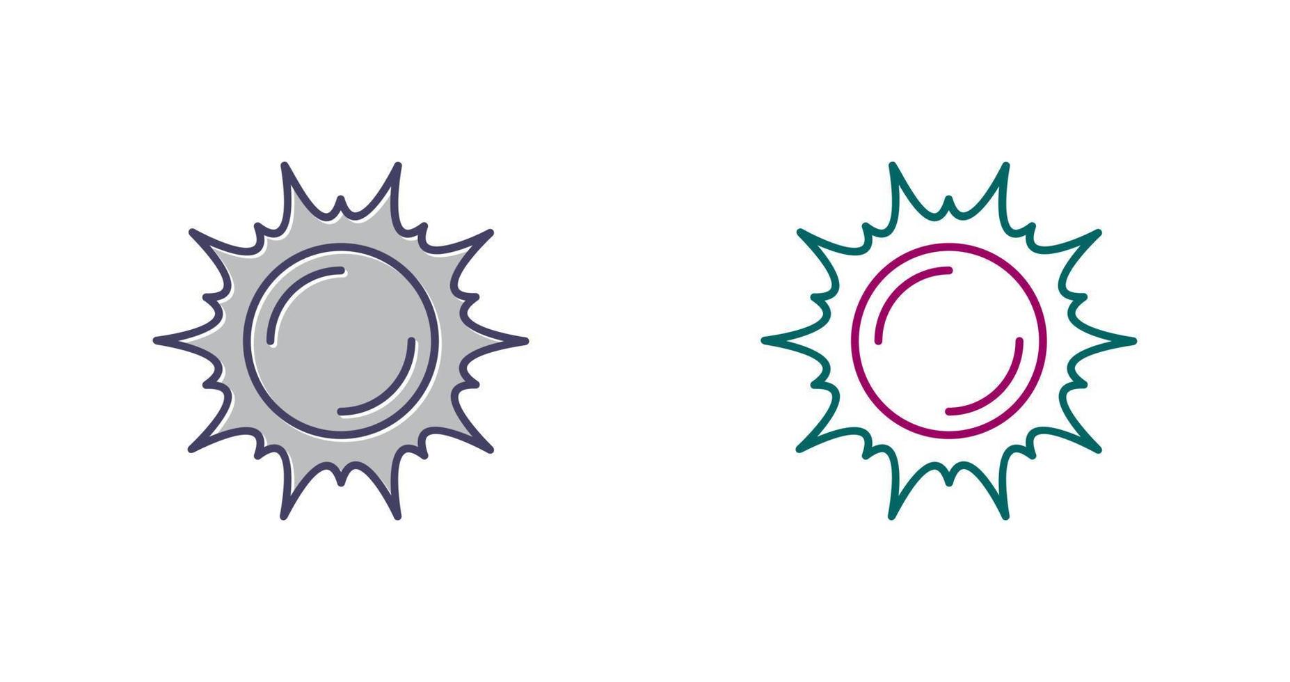 Sun Vector Icon