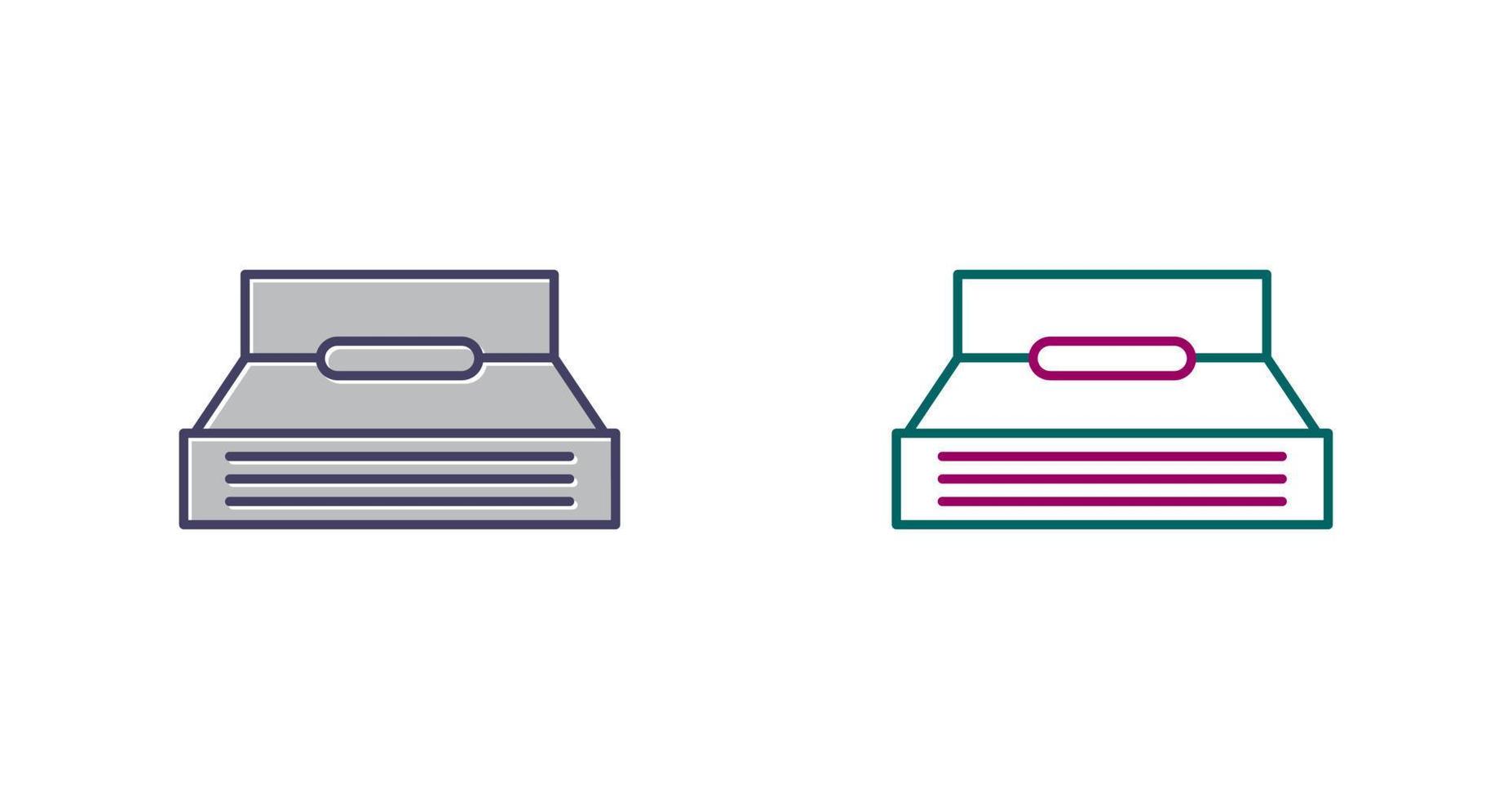 Single Bed Vector Icon