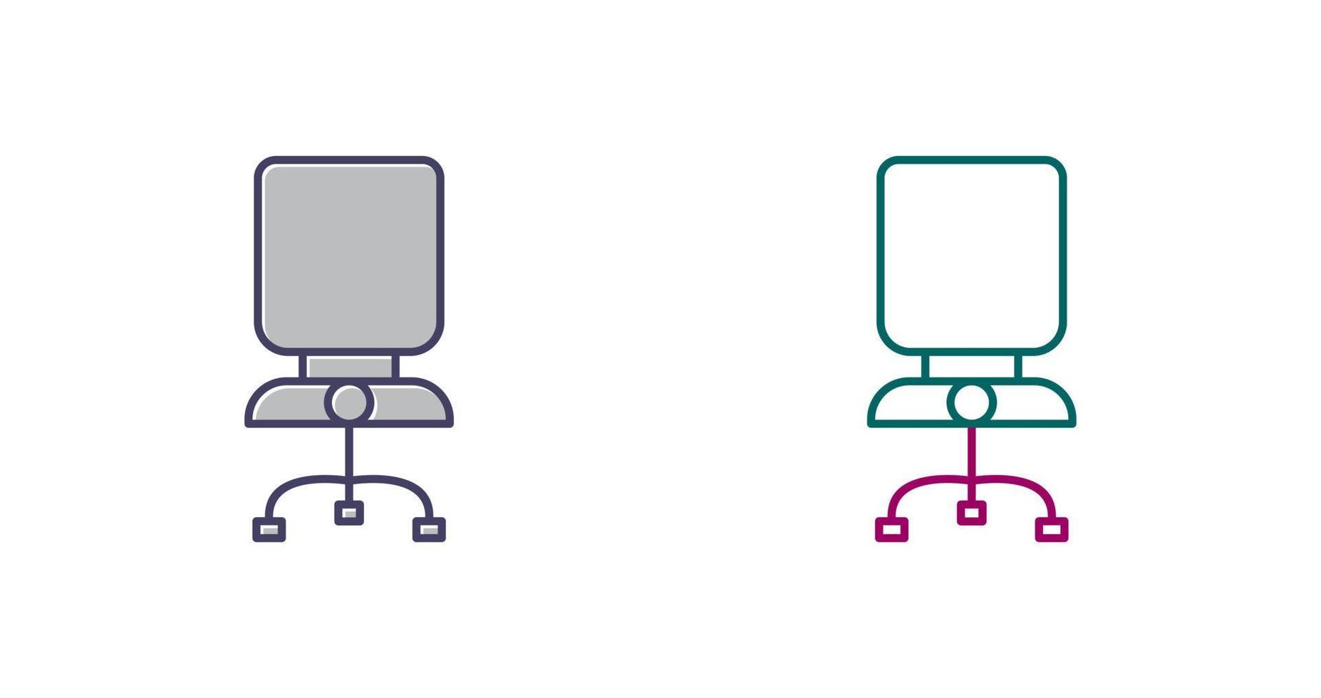 Office Chair Vector Icon