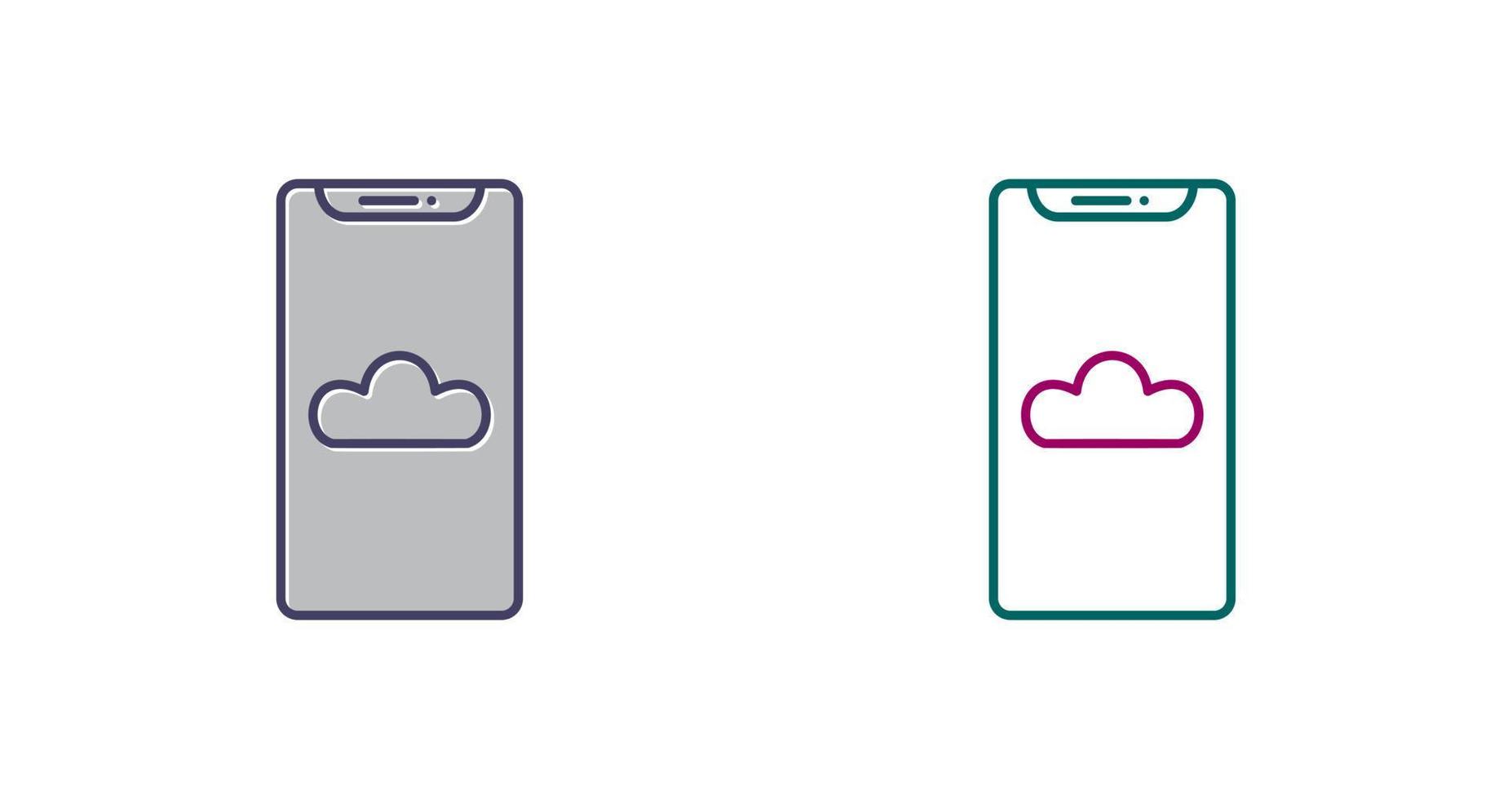 Cloud Storage Vector Icon