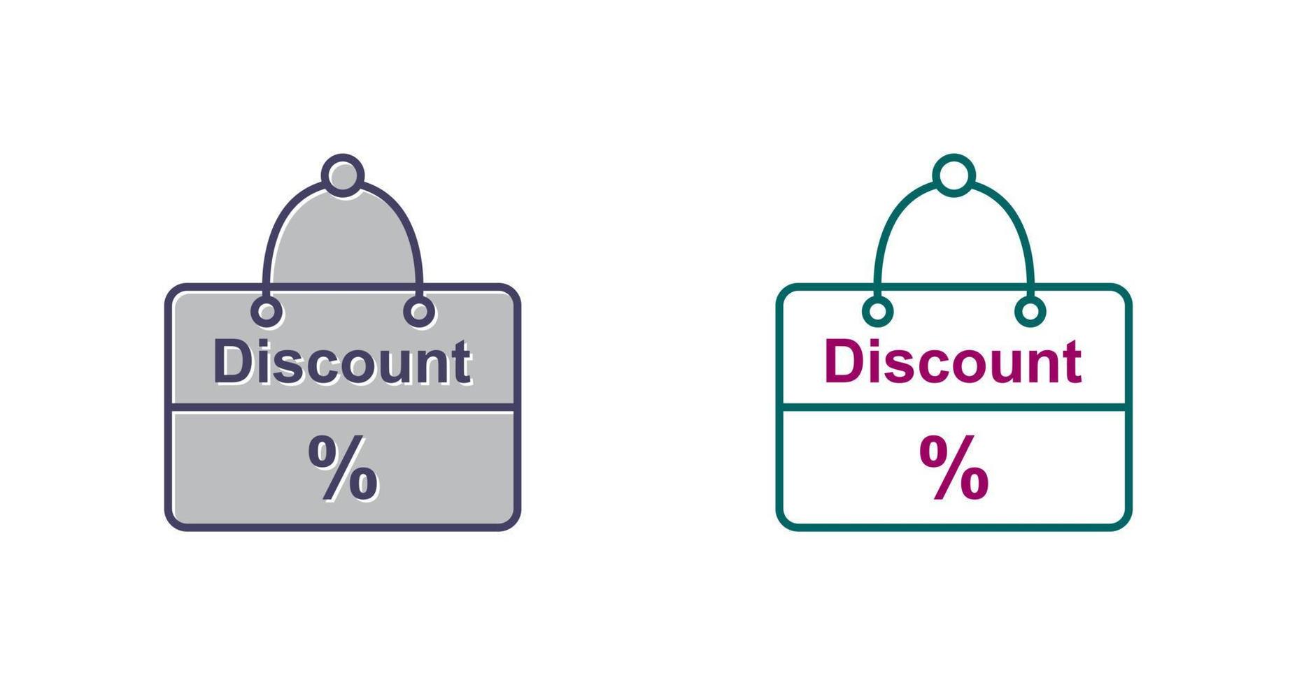 Discount Vector Icon