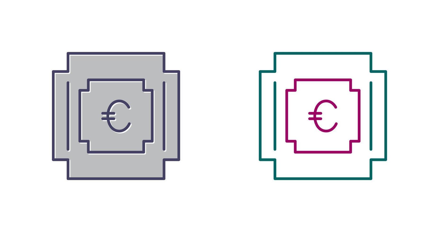 Euro Symbol Vector Icon