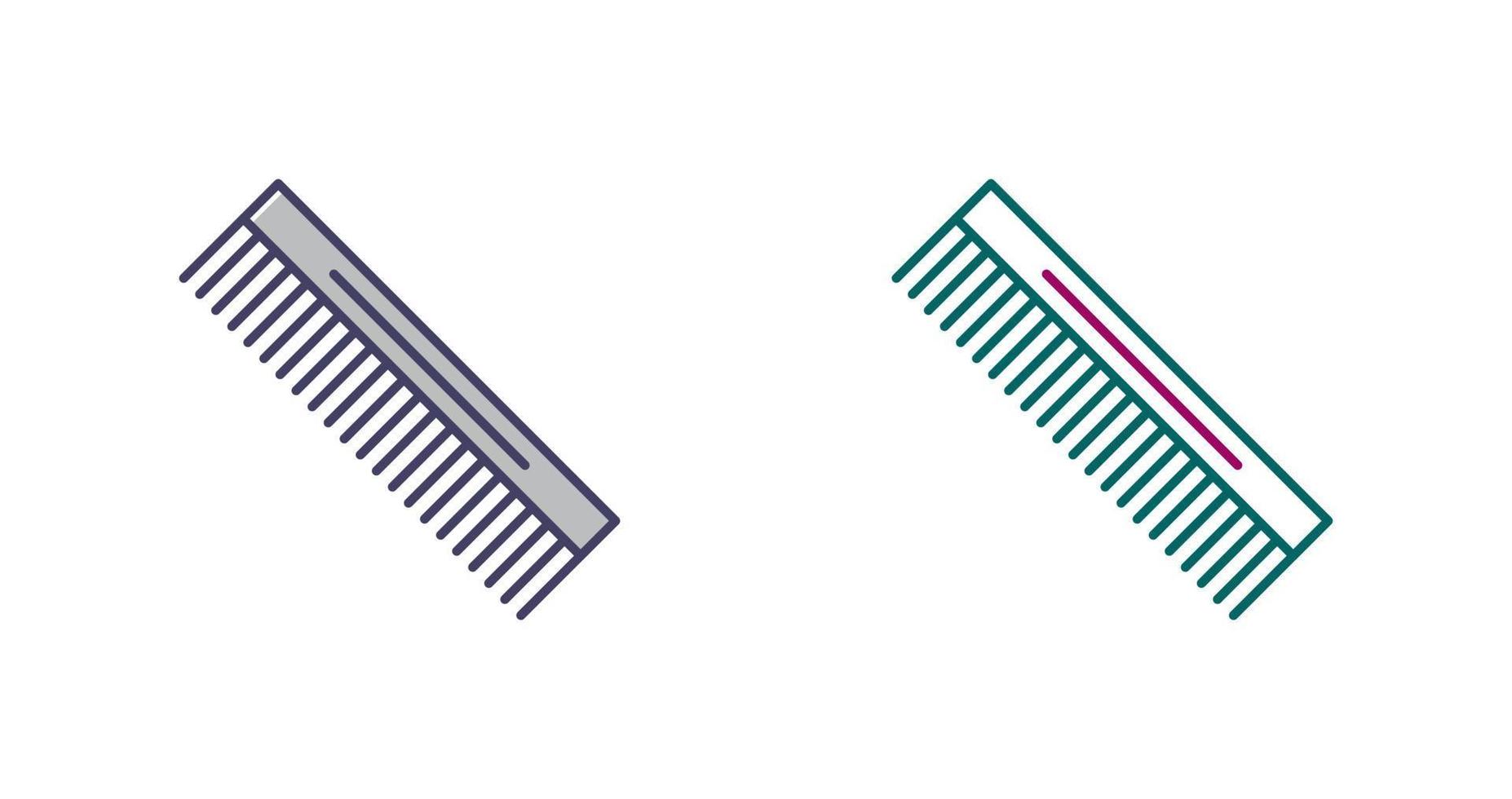 Comb Vector Icon