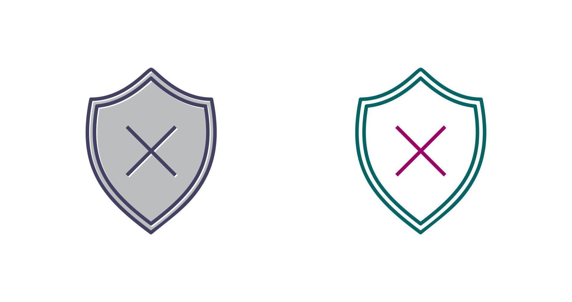 Unprotected Vector Icon