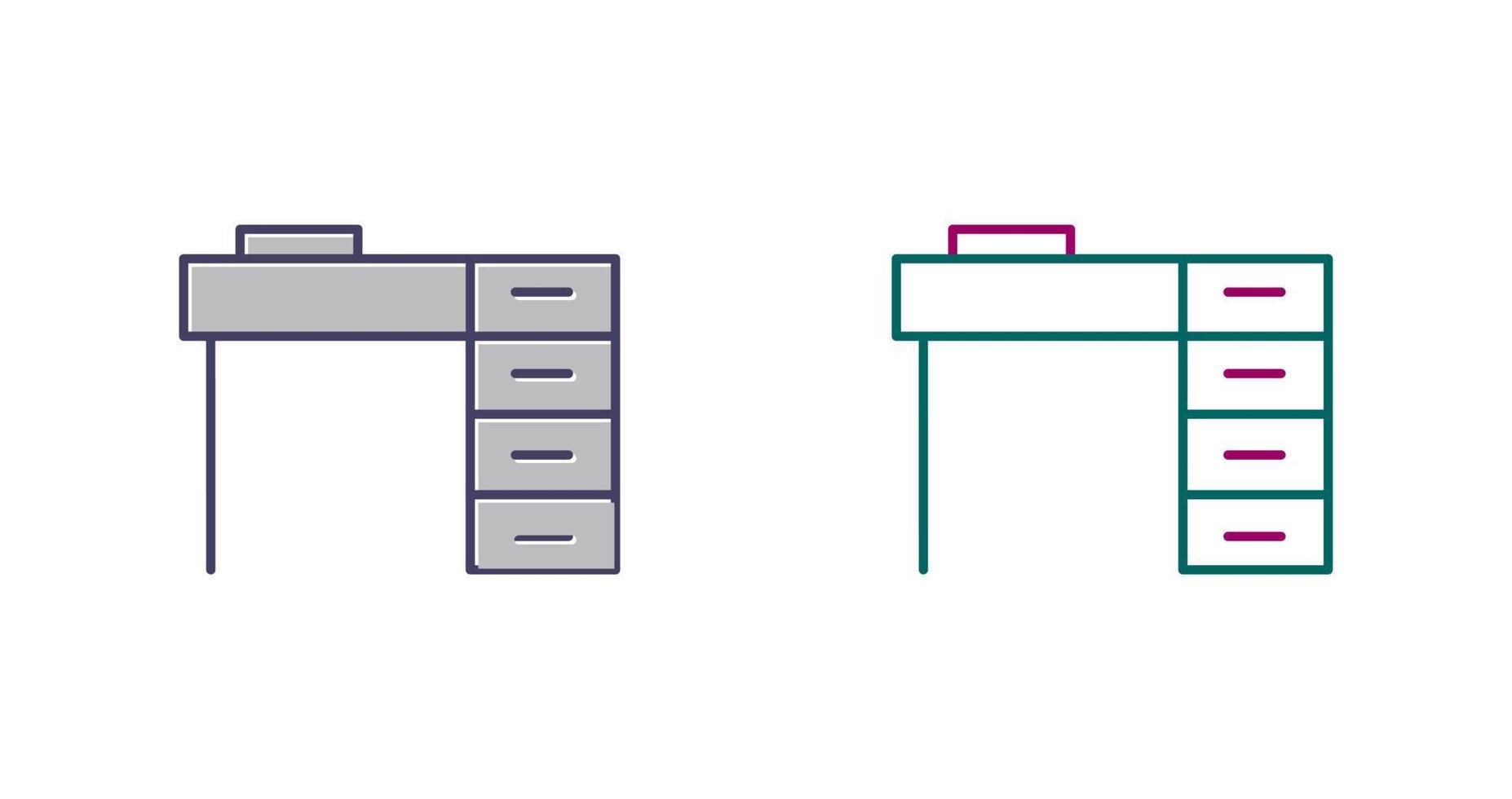 Desk Vector Icon