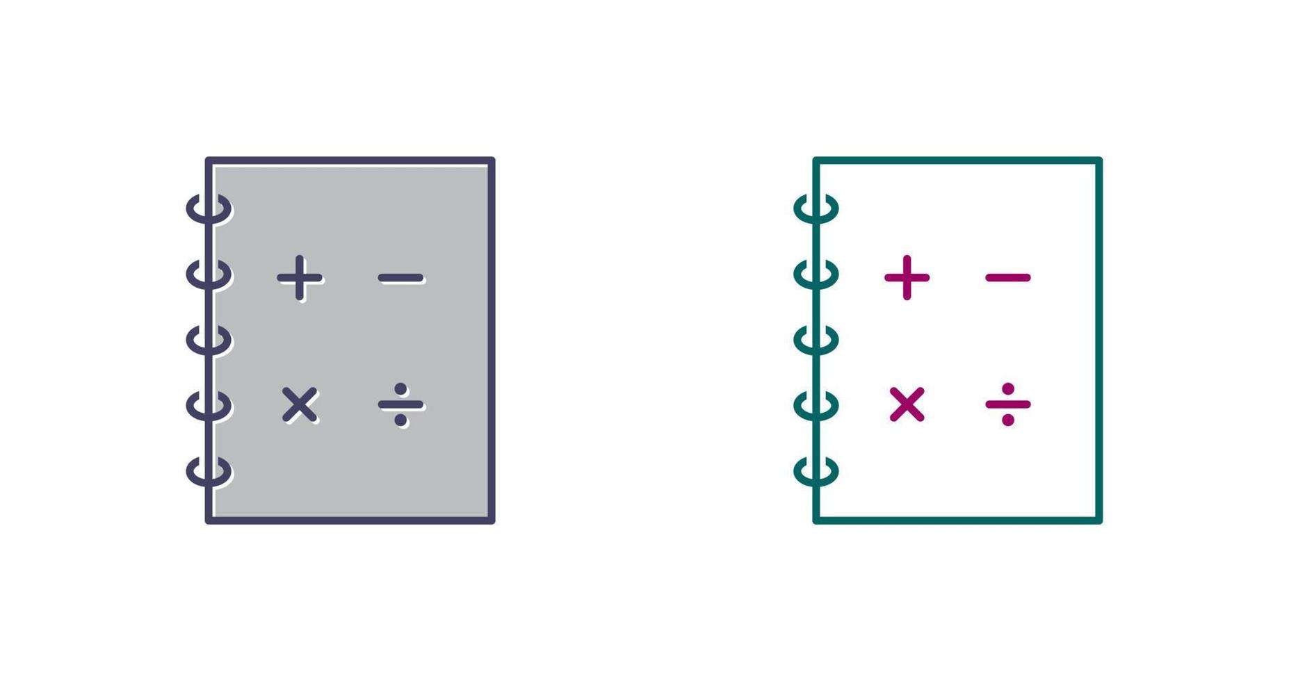 Mathematics Vector Icon