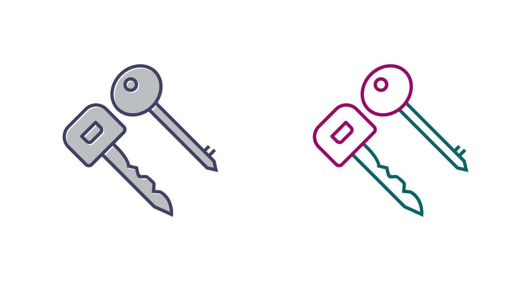 Keys Vector Icon