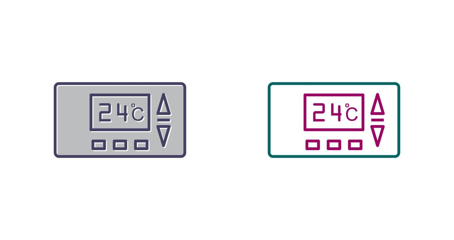 Thermostat Vector Icon