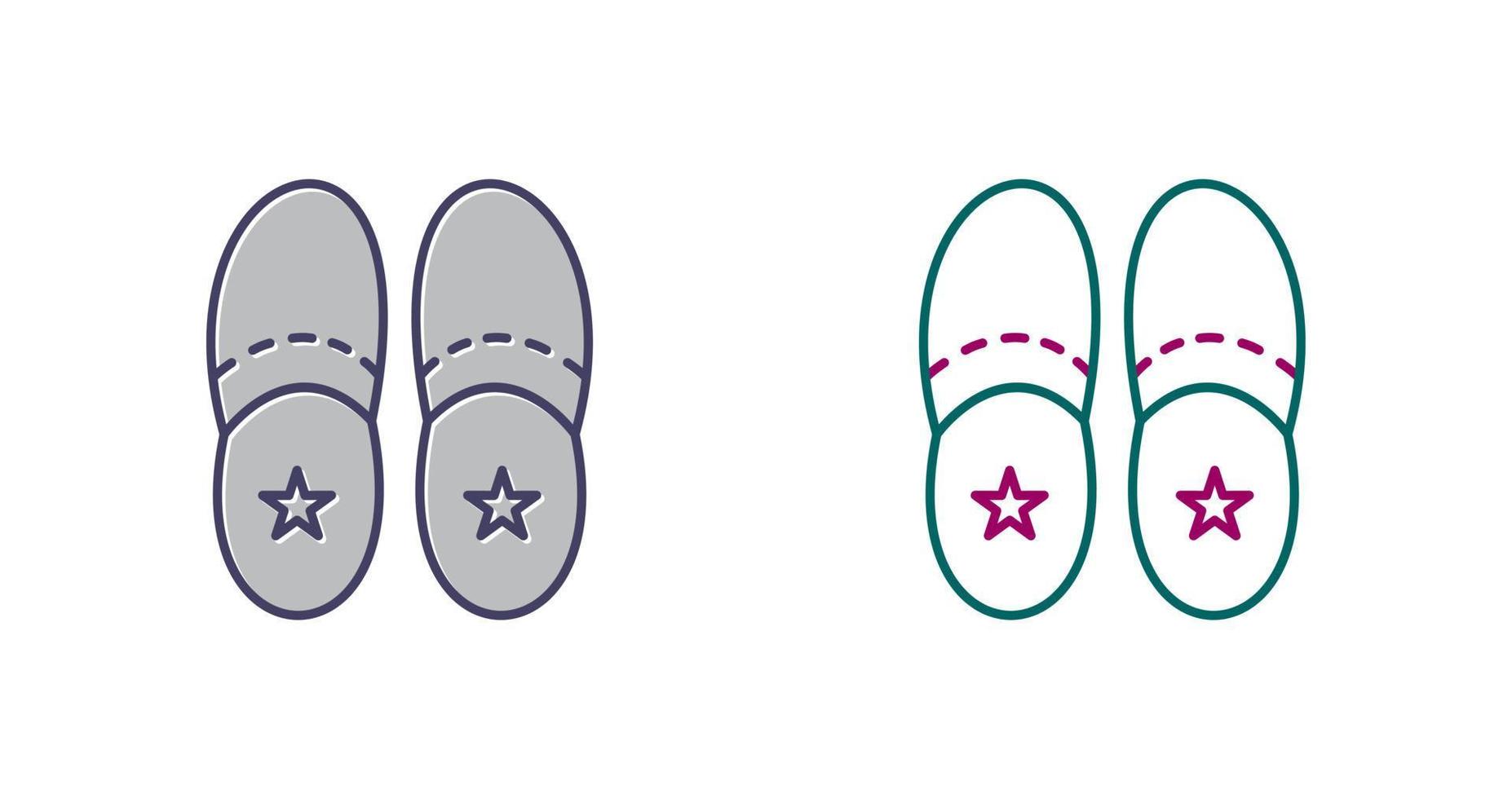 Slippers Vector Icon