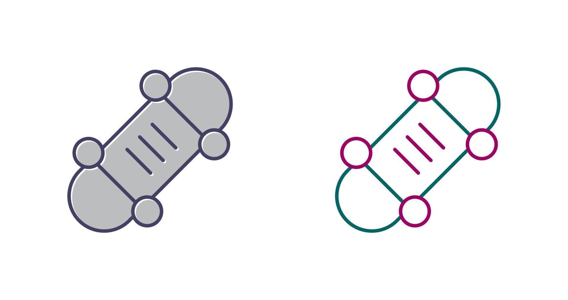 Skateboard Vector Icon