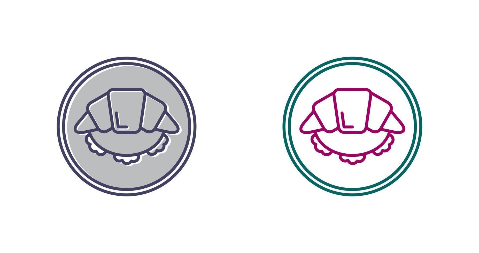 Croissant Vector Icon