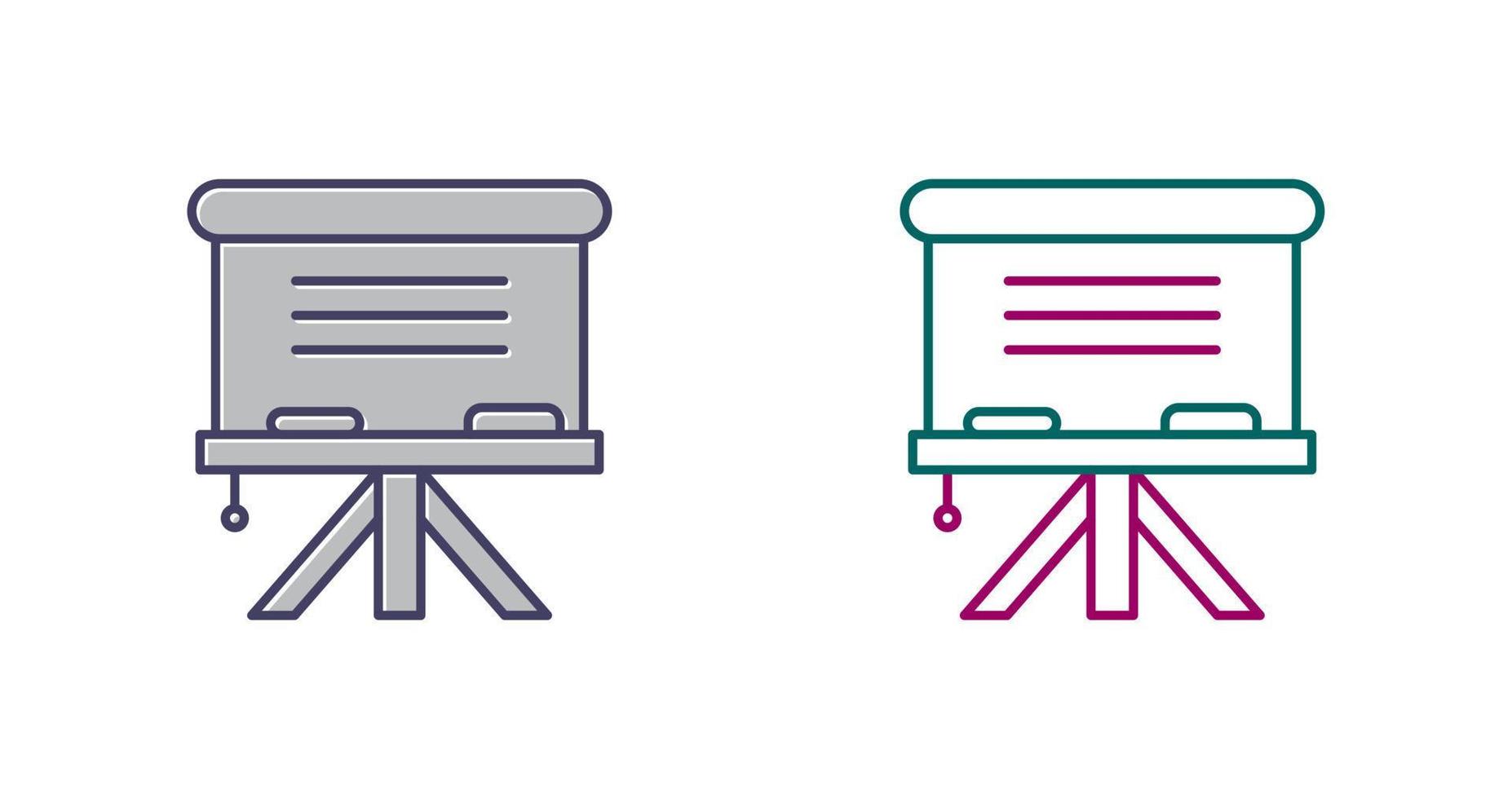 Whiteboard Vector Icon