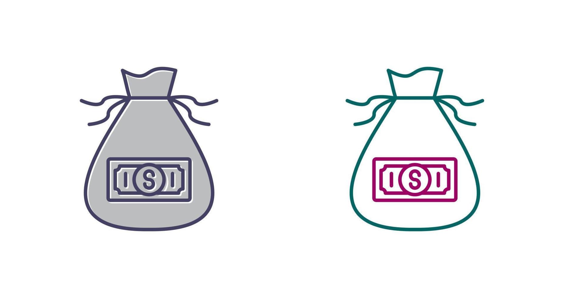 Money Bag Vector Icon