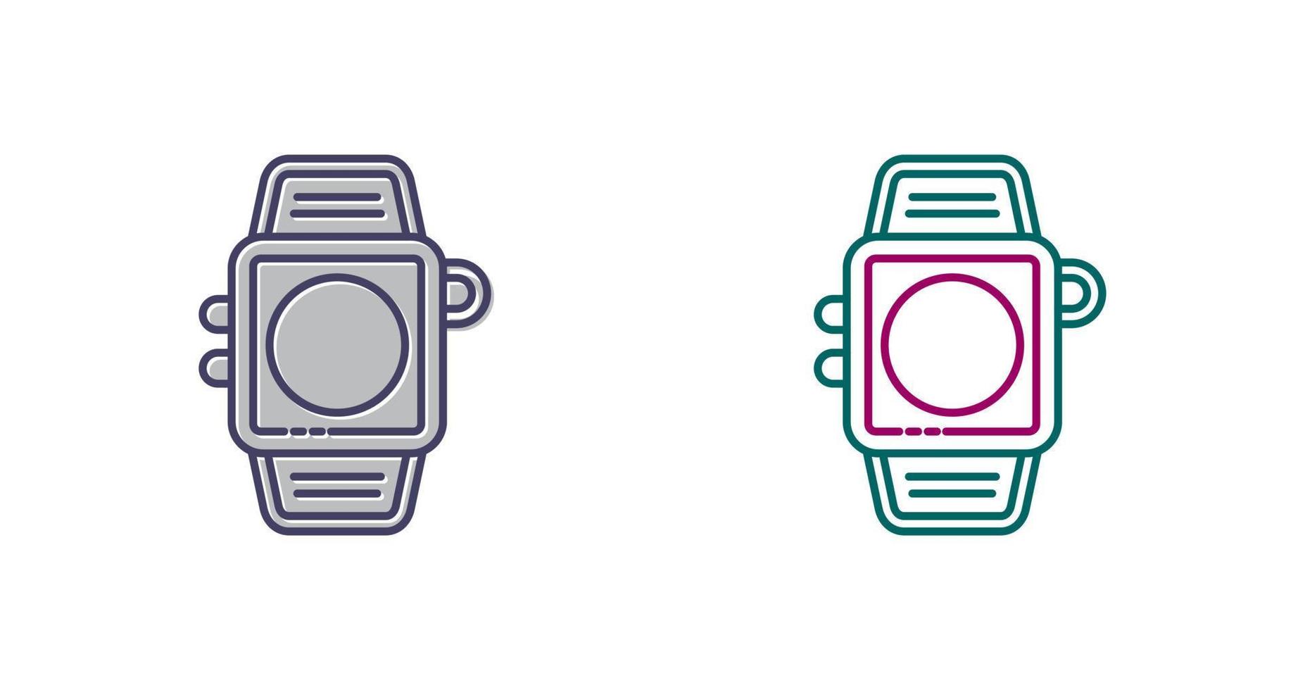 icono de vector de reloj digital