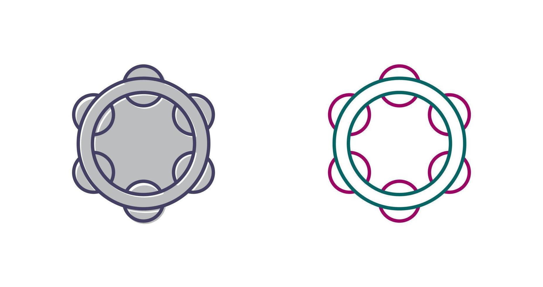 Tambourine Vector Icon
