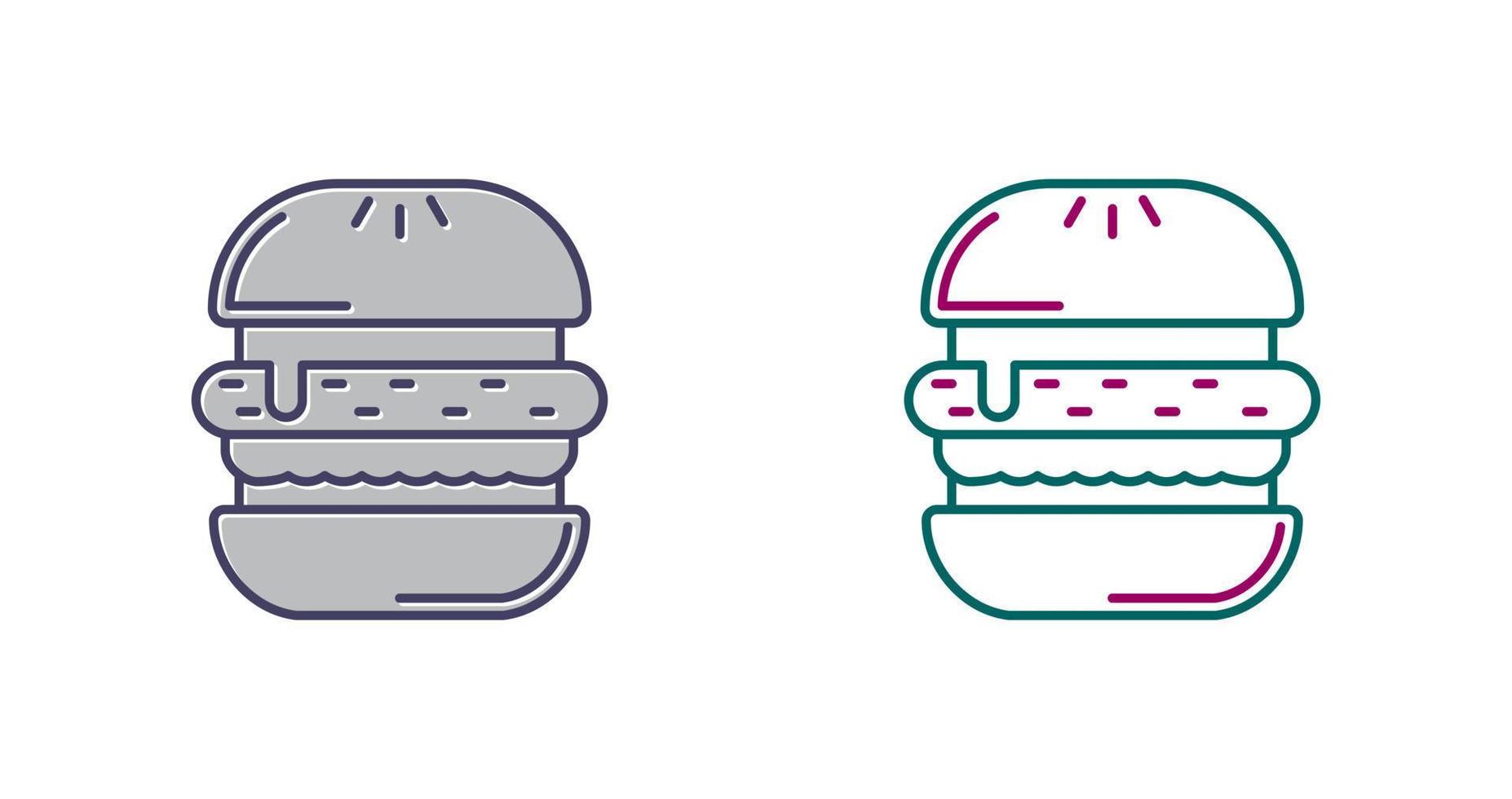 Burger Vector Icon