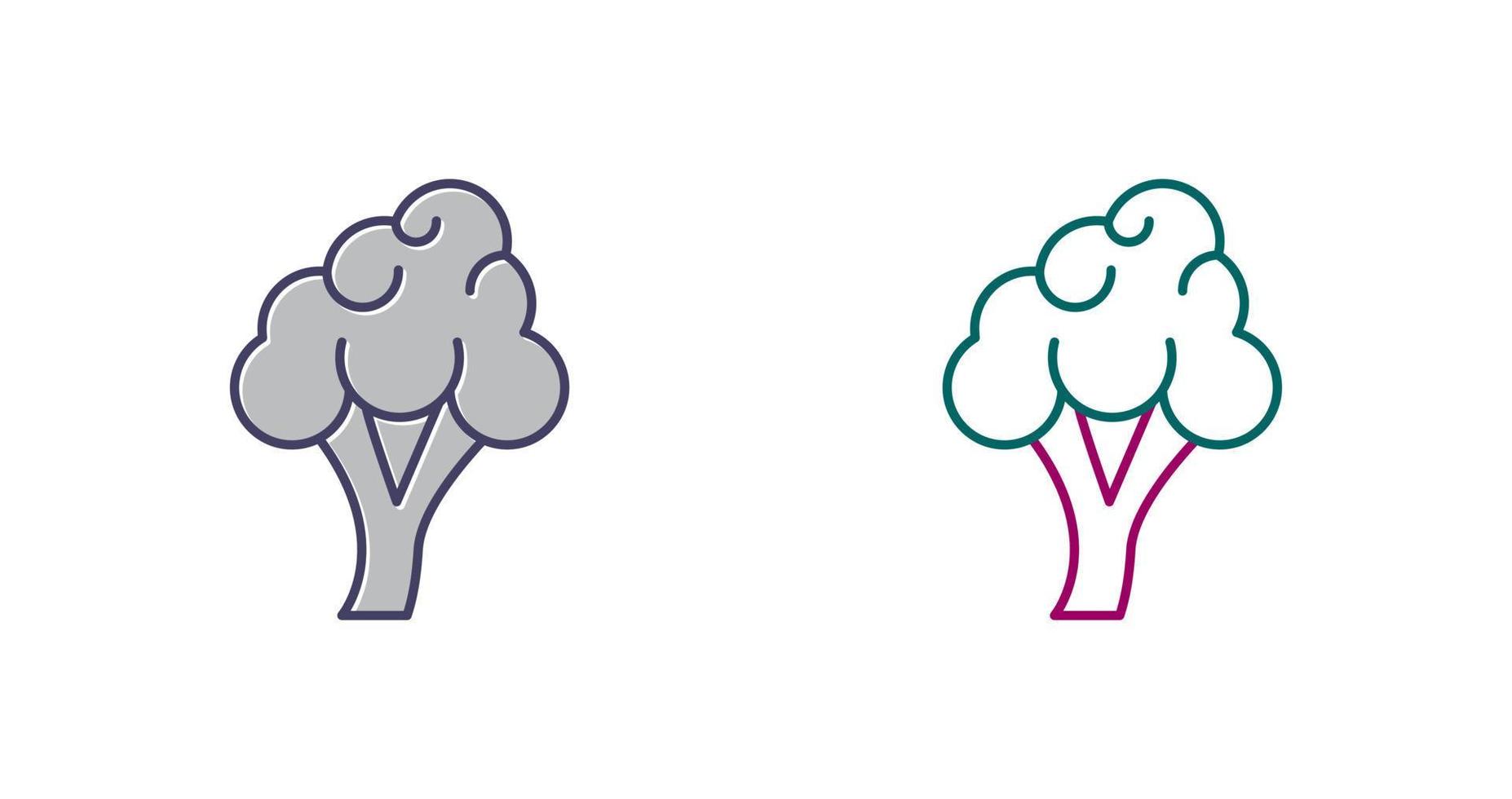 Broccoli Vector Icon