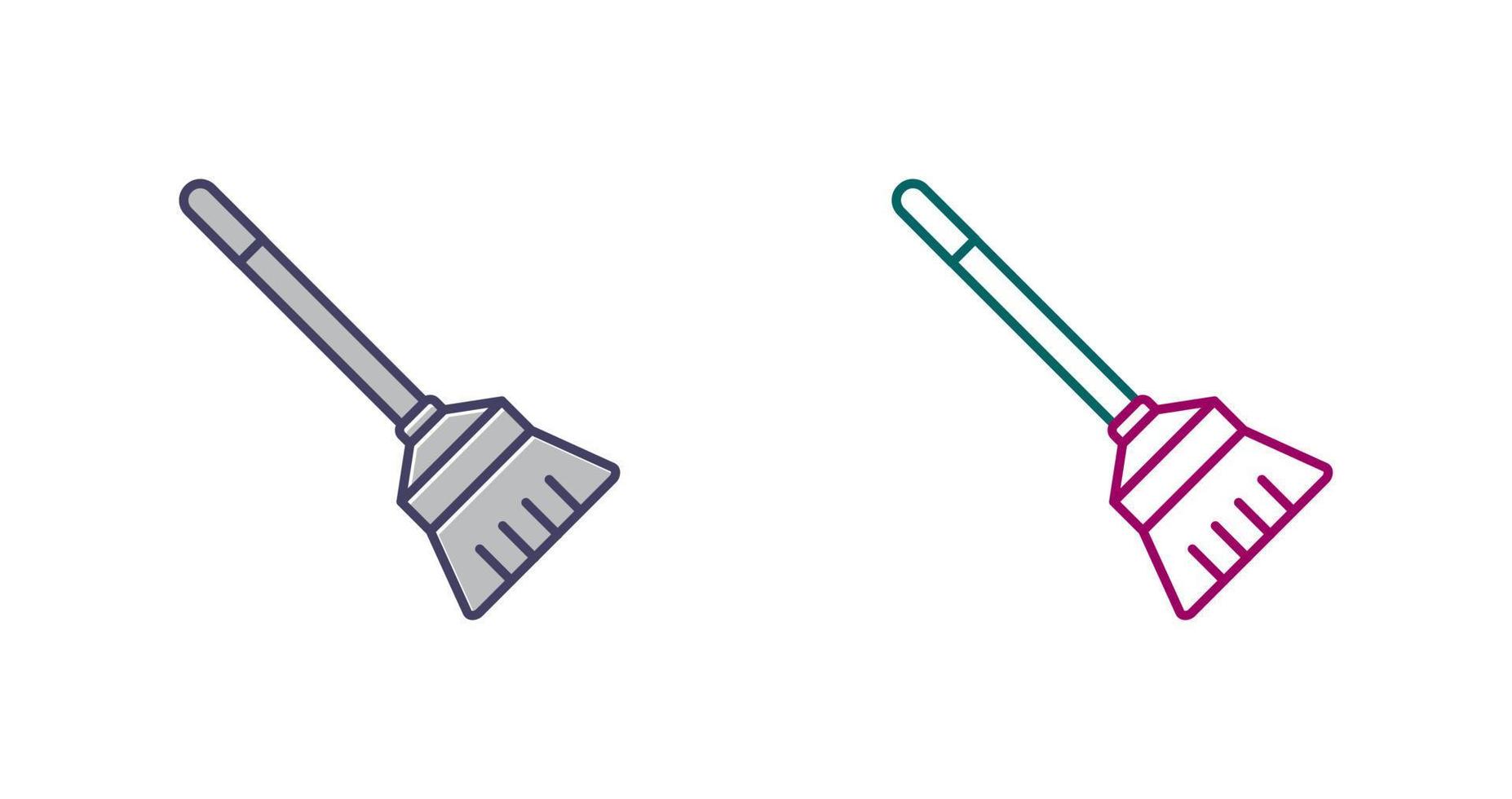 Broom Vector Icon