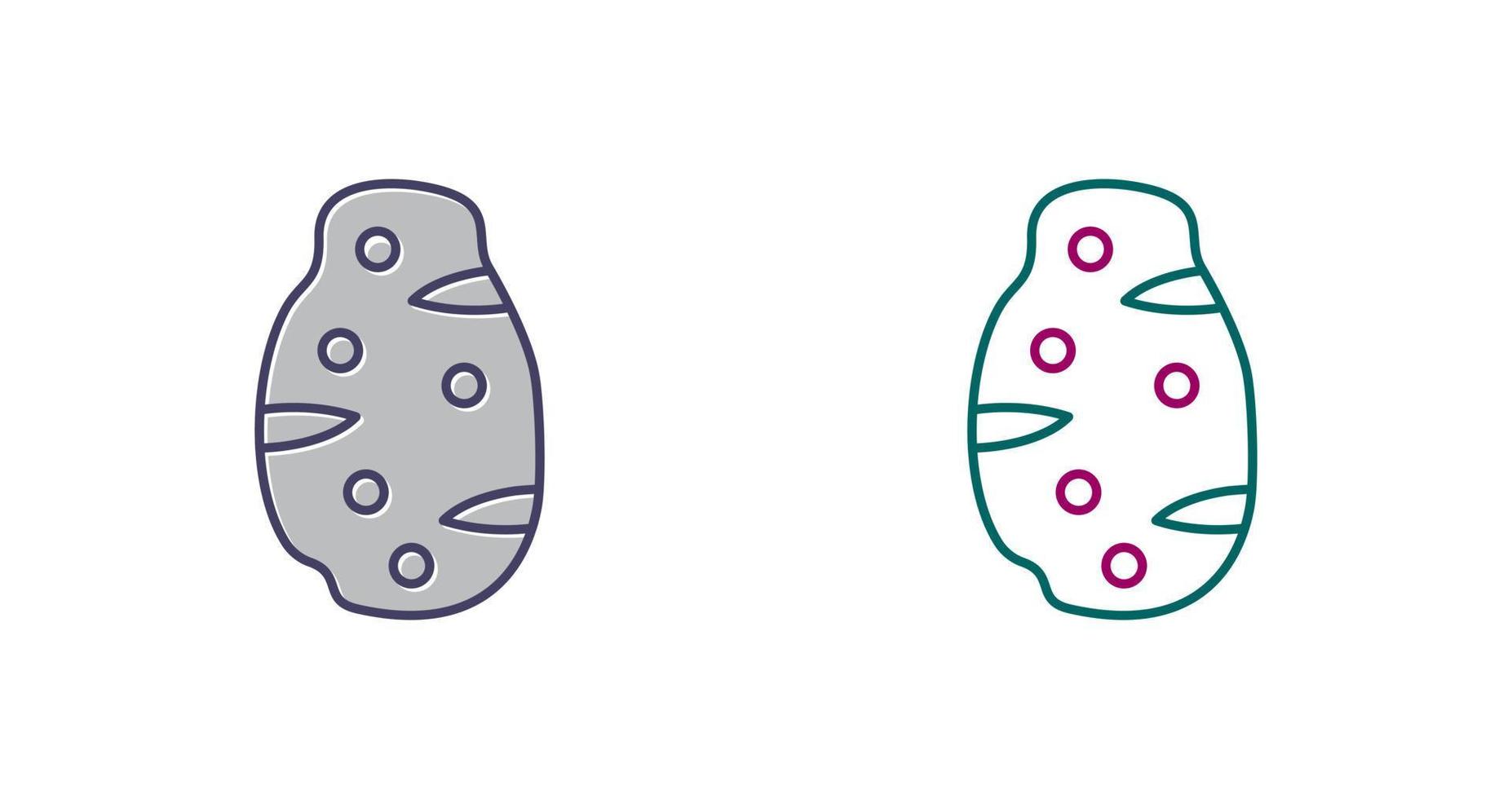 Potato Vector Icon