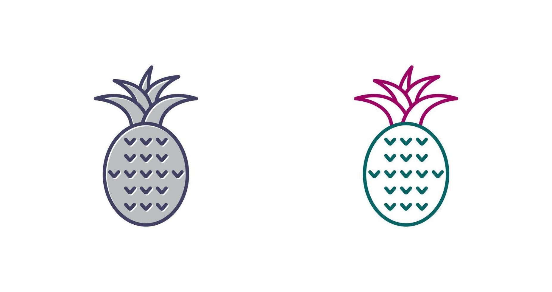 Pineapple Vector Icon