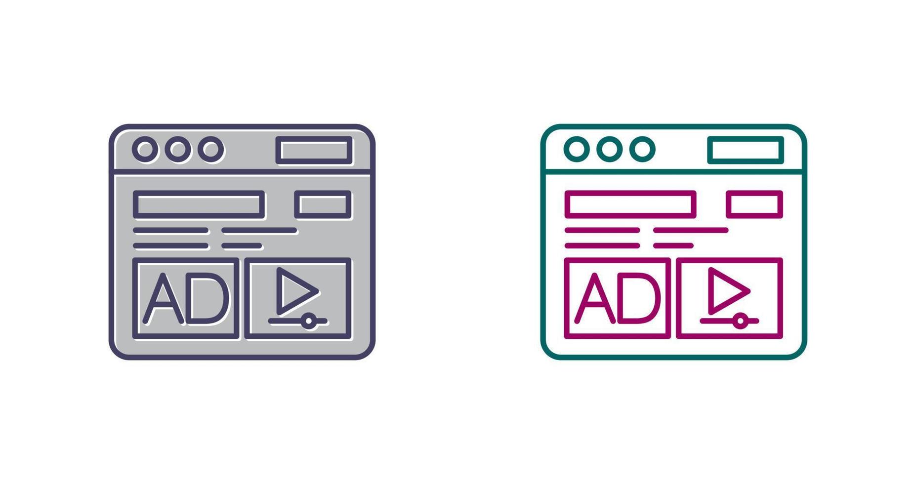 AD Vector Icon