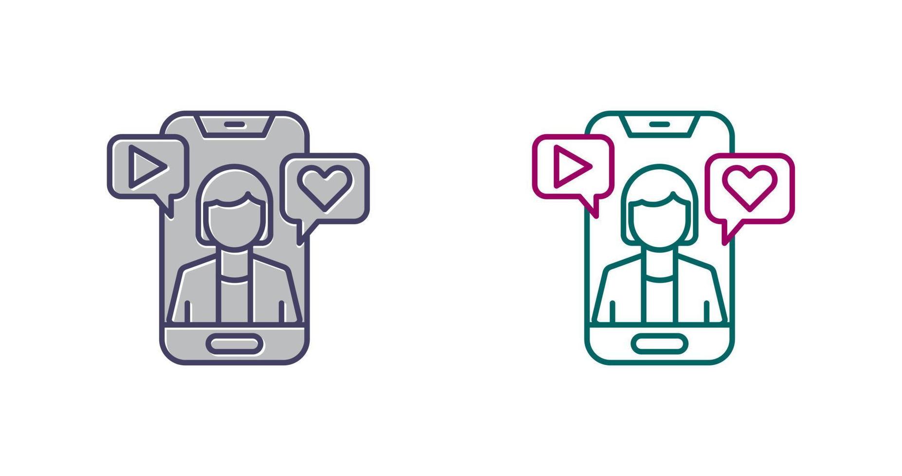 Influence Vector Icon