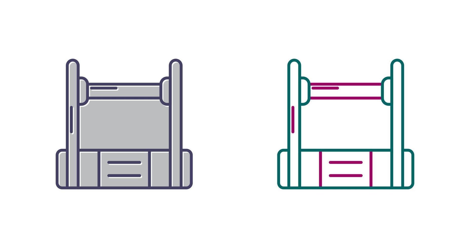 High Jump Vector Icon