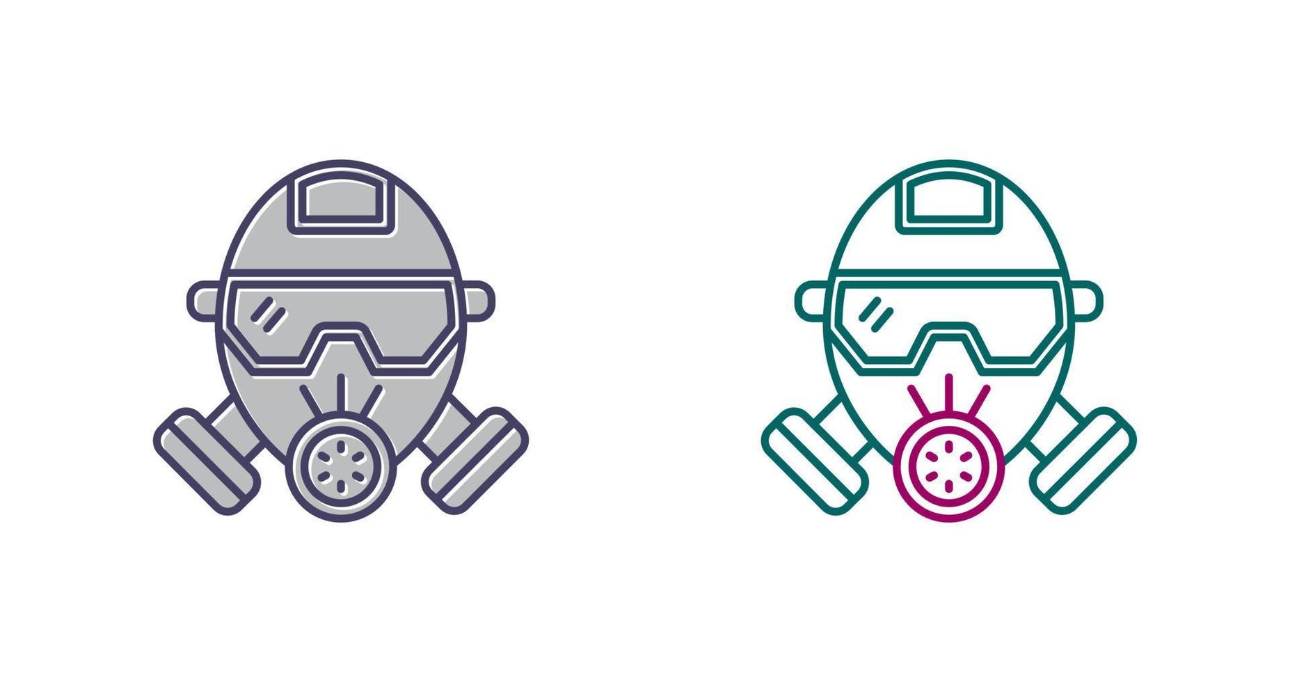 Gas Mask Vector Icon