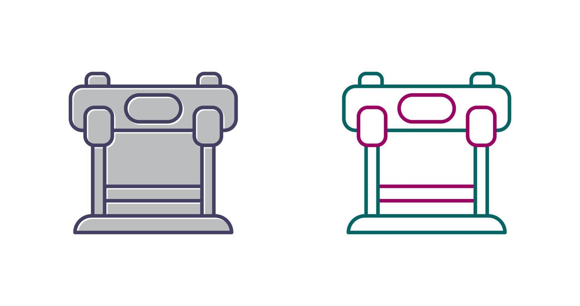 Hurdles Race Vector Icon