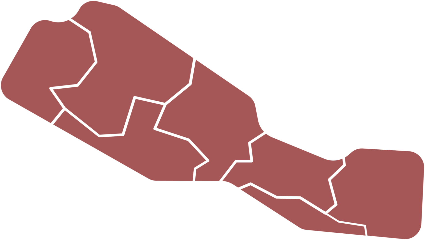 drawing of nepal map. png
