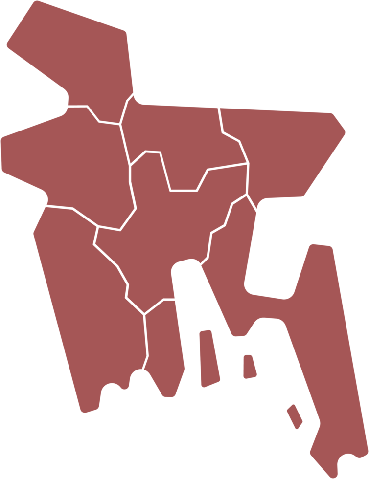 drawing of bangladesh map. png