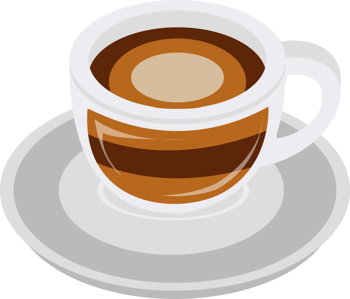 espresso macchiato, coffee drink with foamed milk png