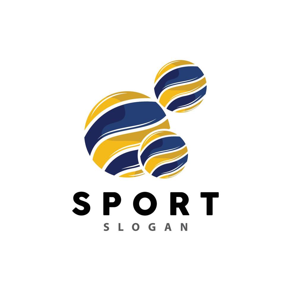 Volleyball Logo, Sport Simple Design, World Sports Tournament Vector, Illustration Symbol Icon vector