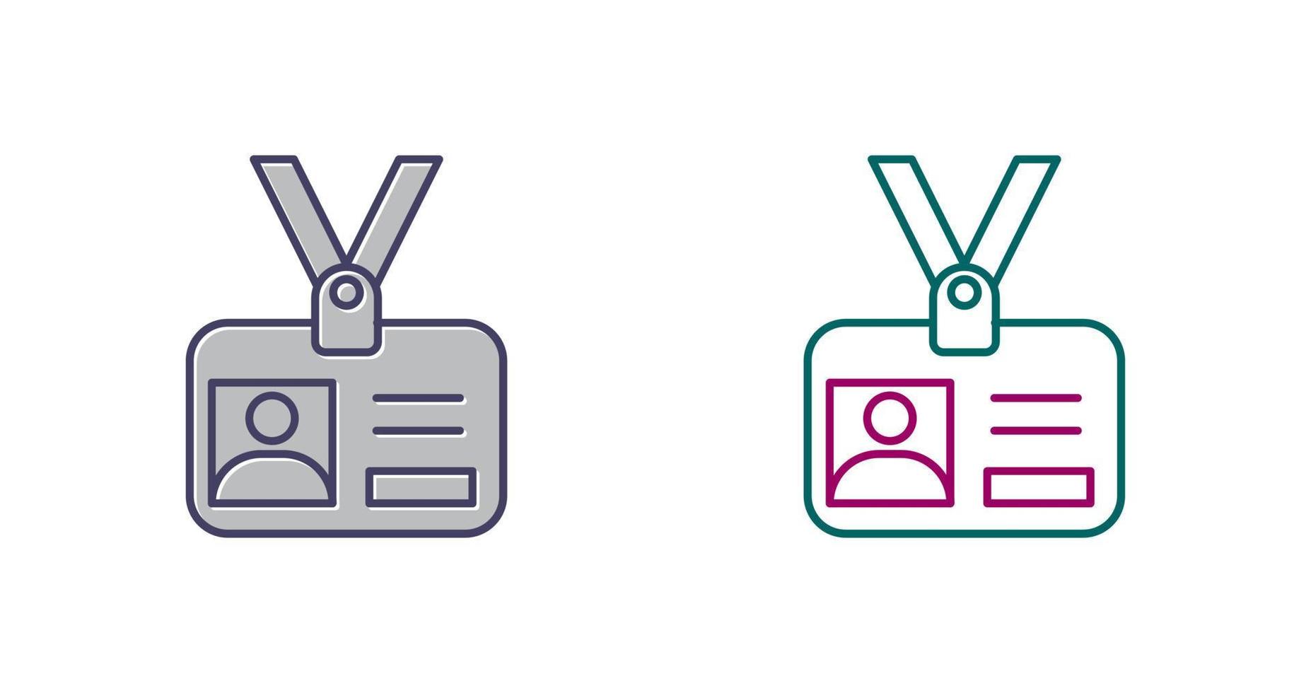 Id Card Vector Icon