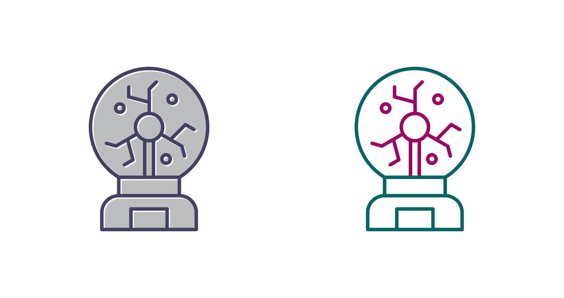 Plasma Ball Vector Icon