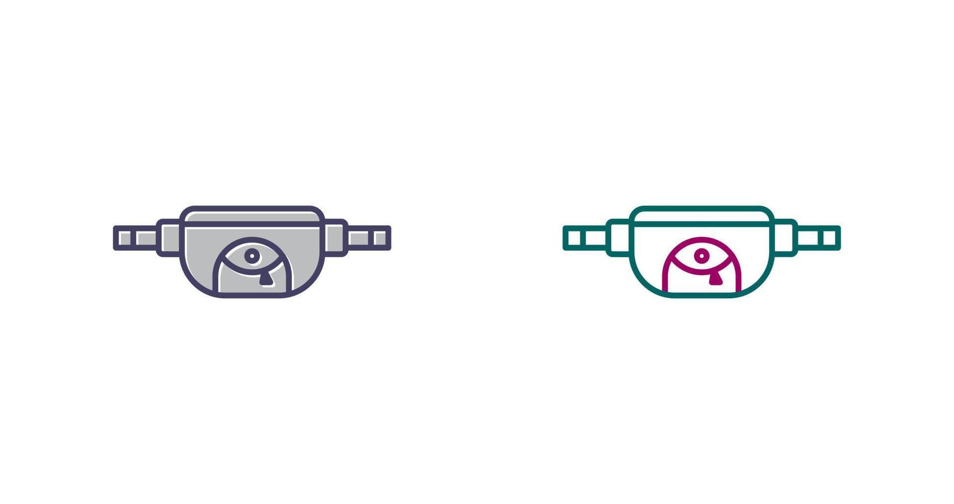 Fanny Pack Vector Icon