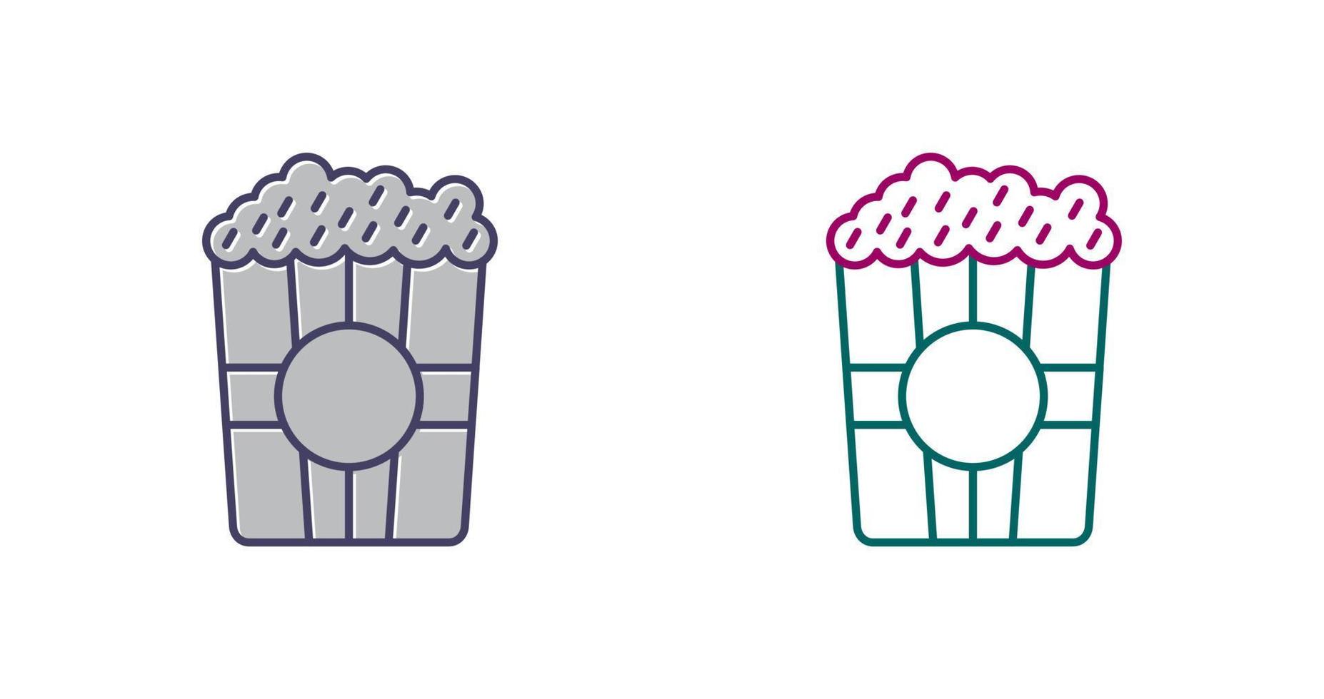 Popcorn Vector Icon