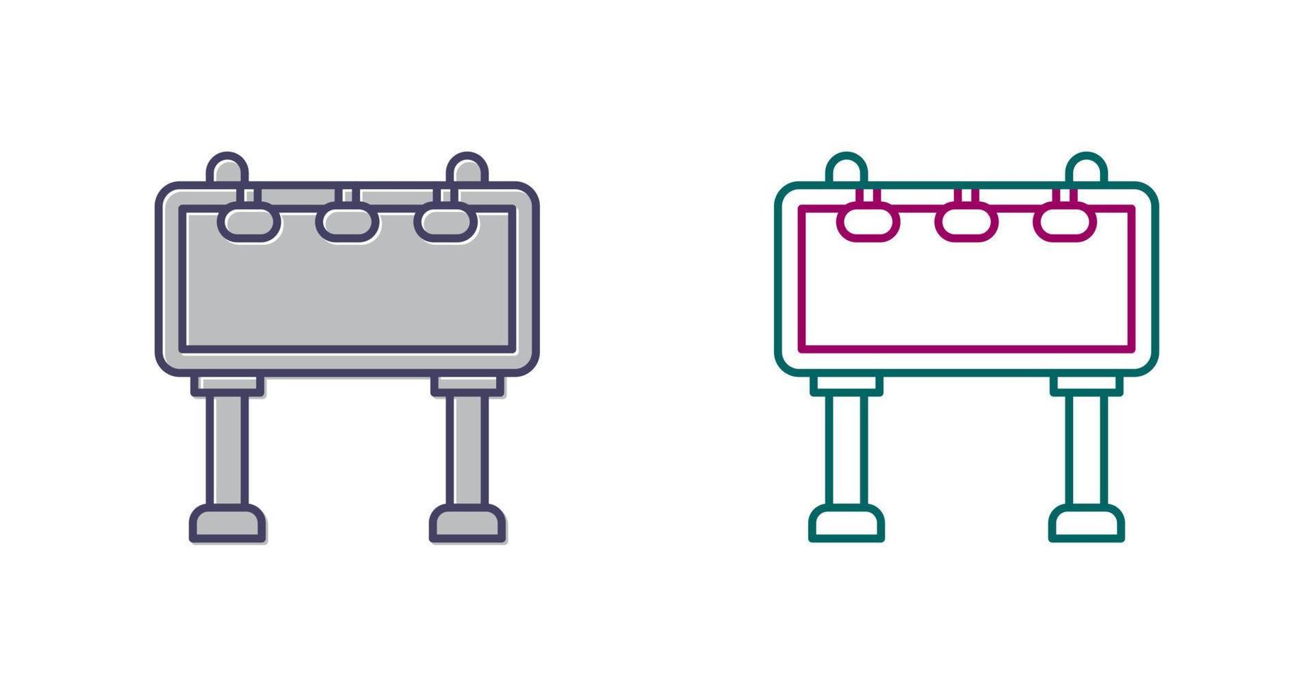 Road Banner Vector Icon
