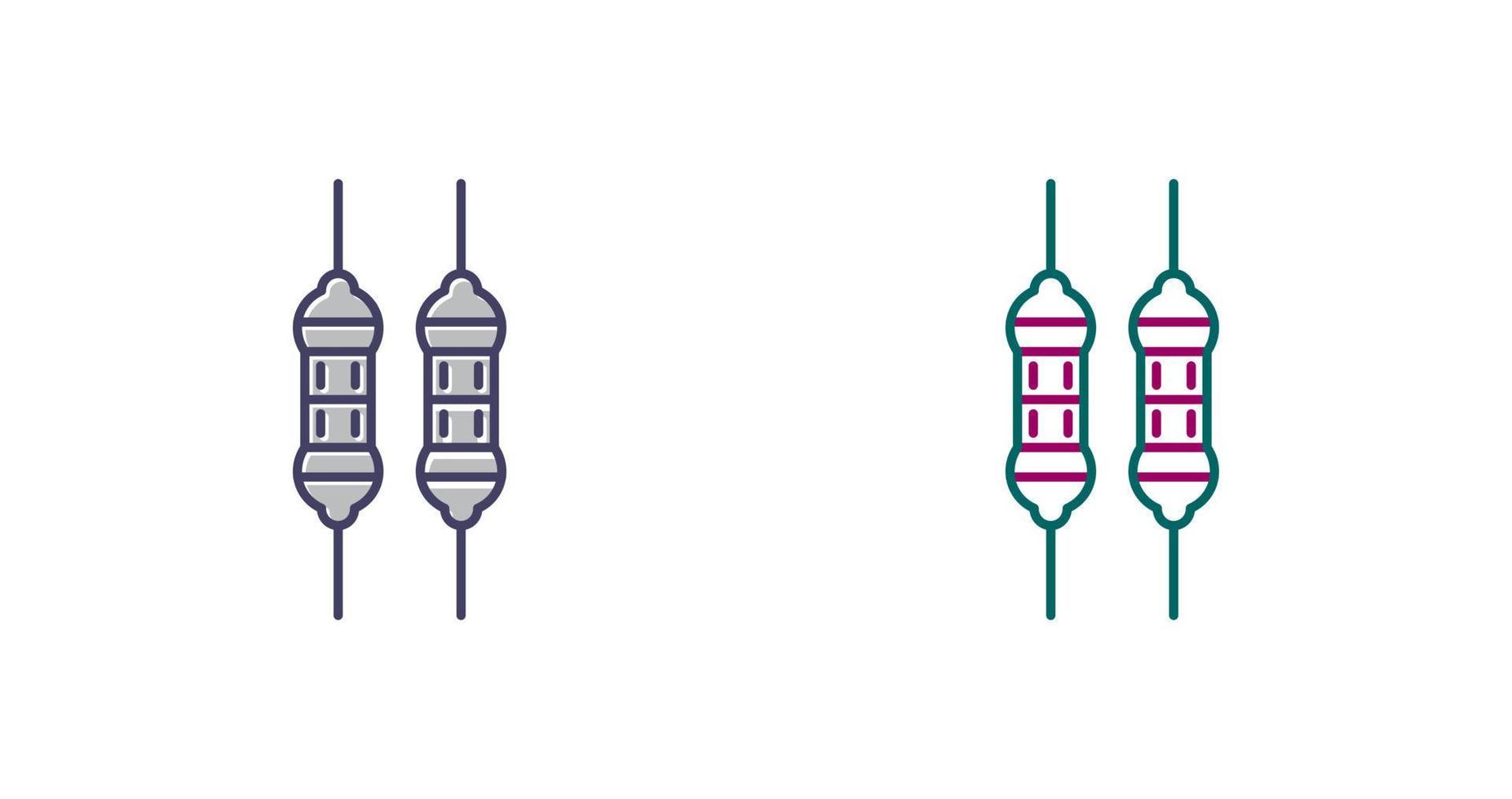 Resistor Vector Icon