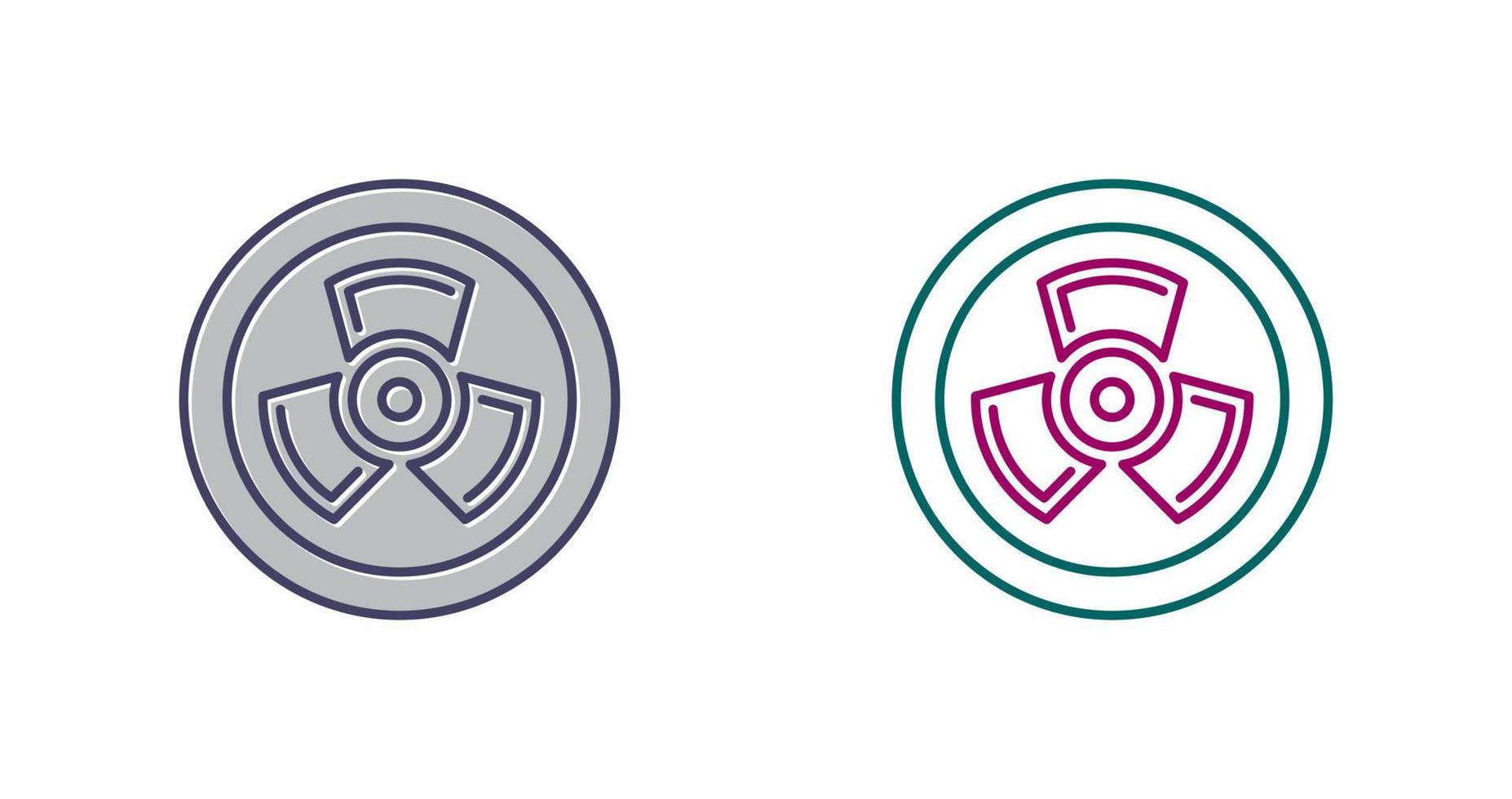 Nuclear Vector Icon